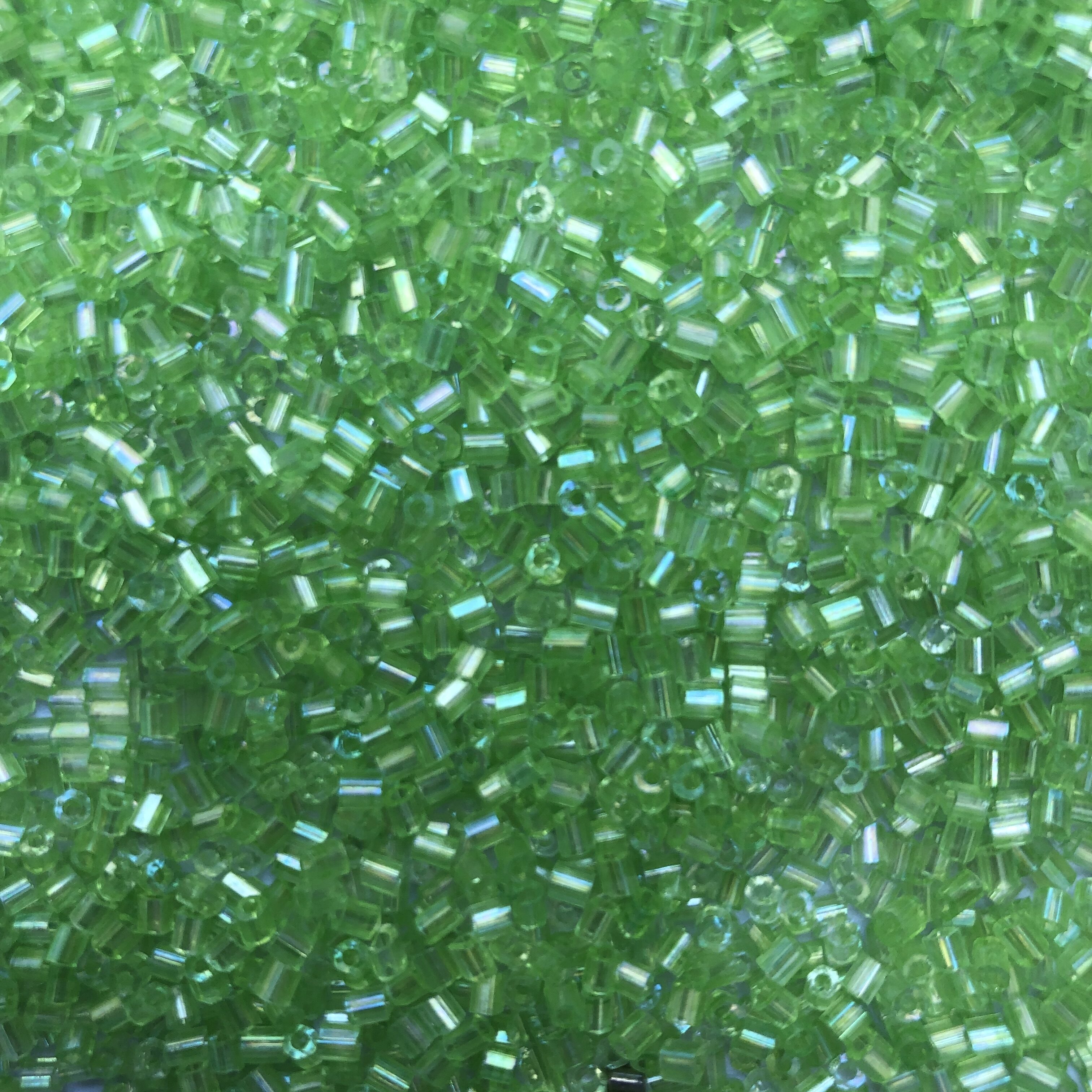 Tube Bead - Light Green