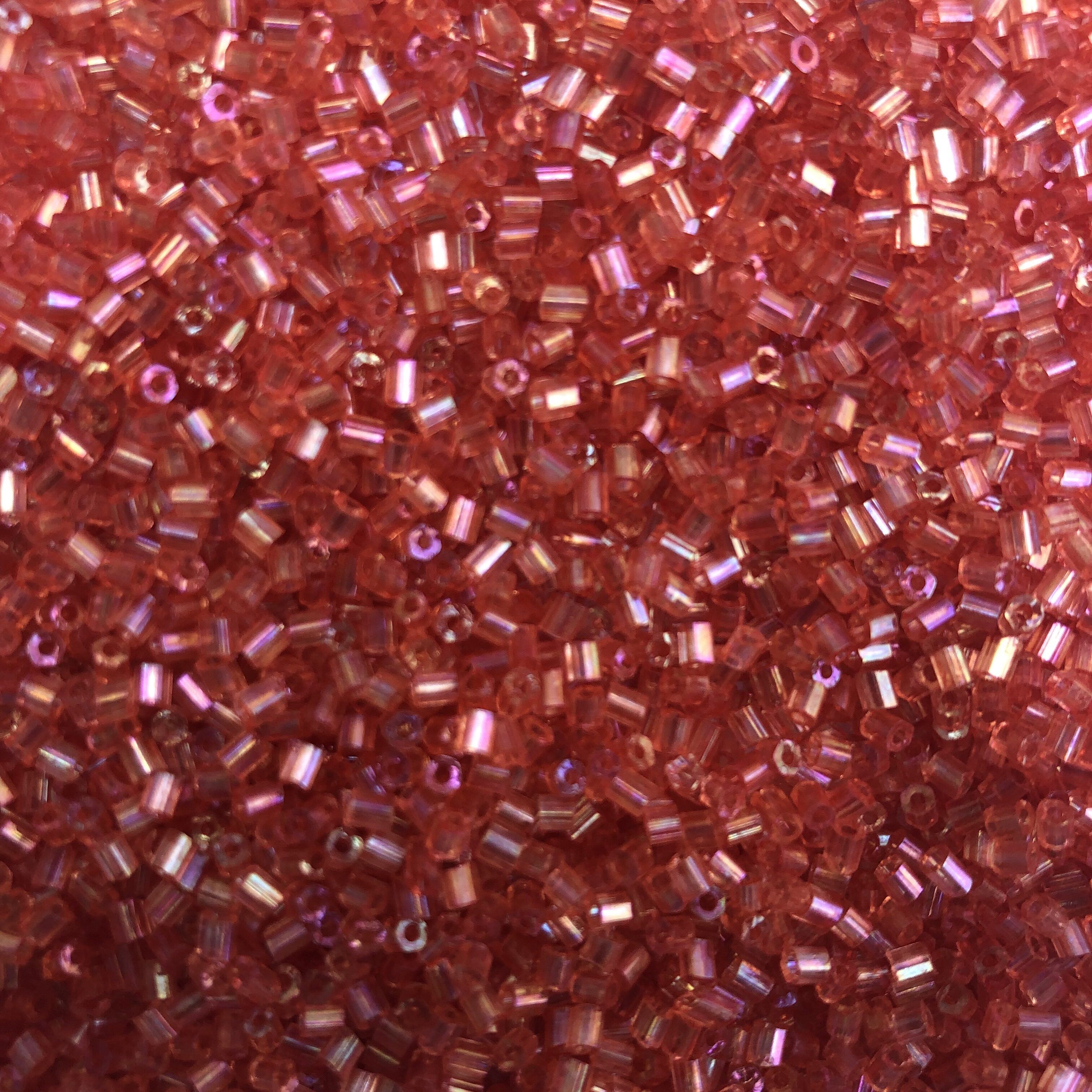Tube Bead - Peach