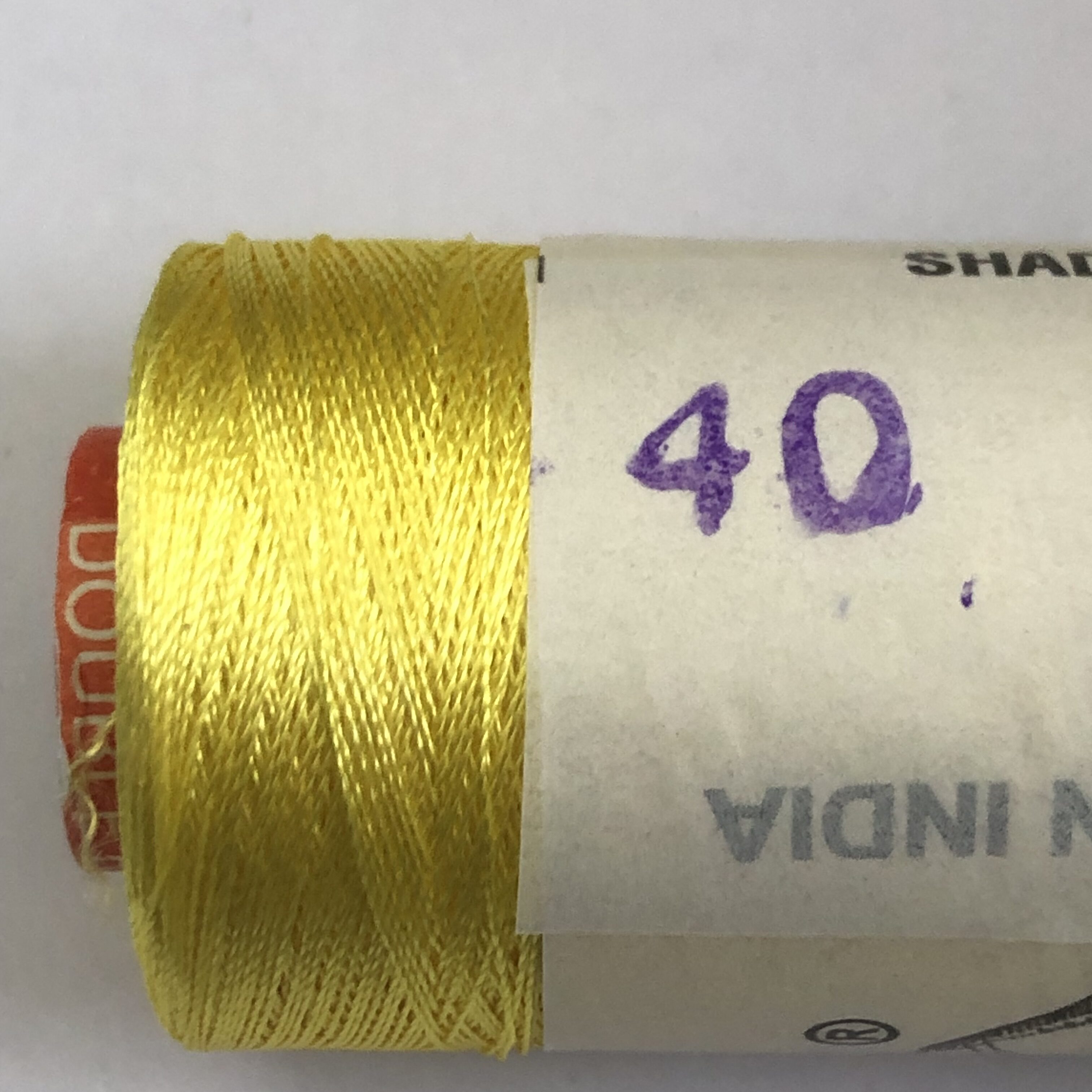 Thread - 40 (Lemon Yellow)