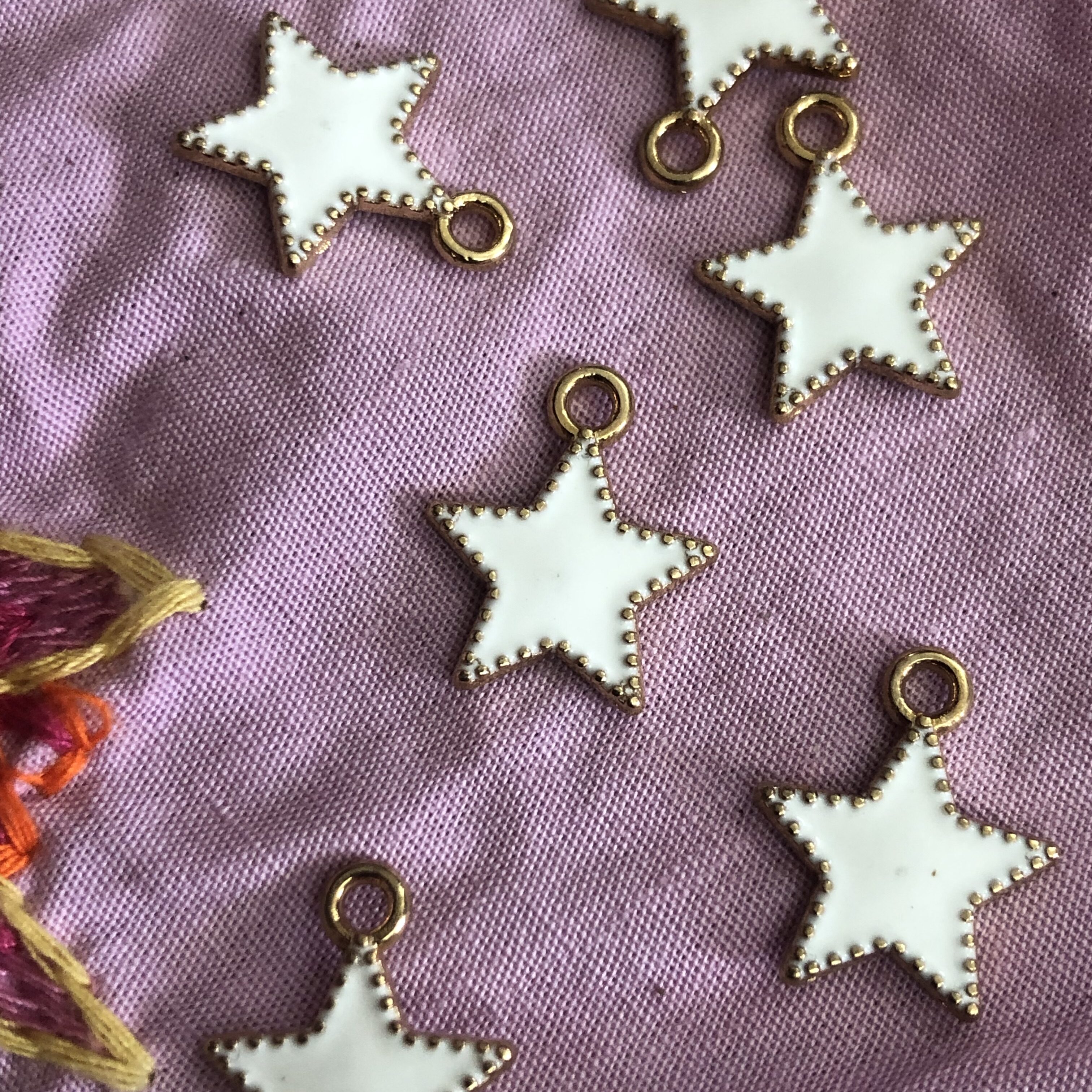 Enamel Star BC - White