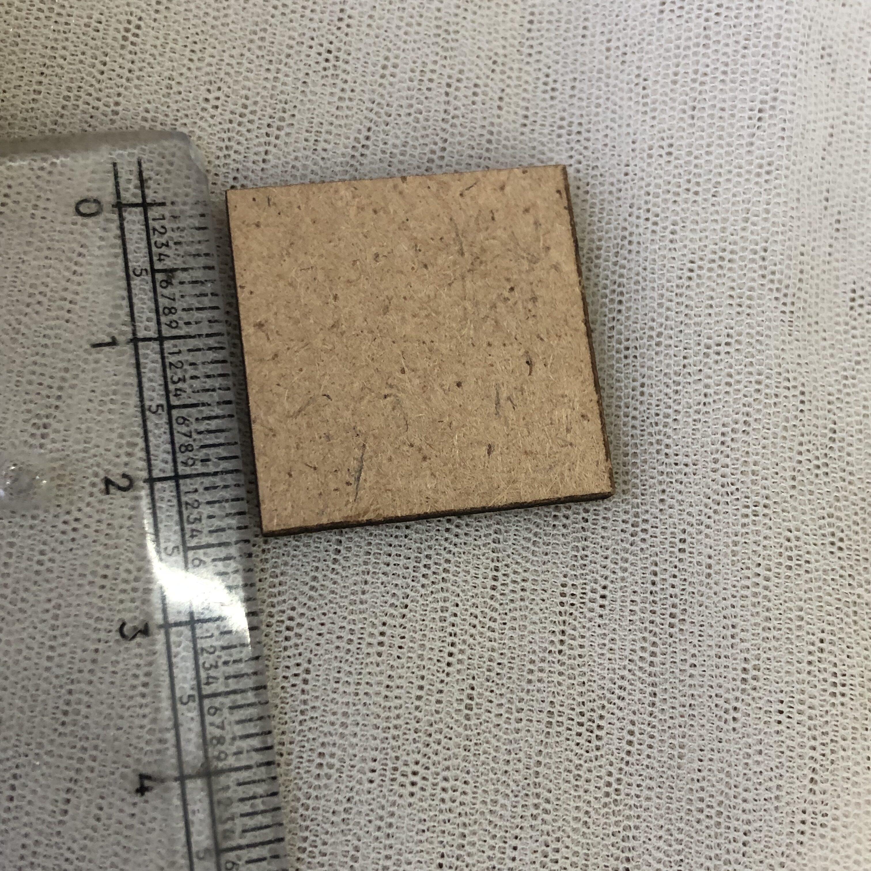 Mdf - Square 2.5cm