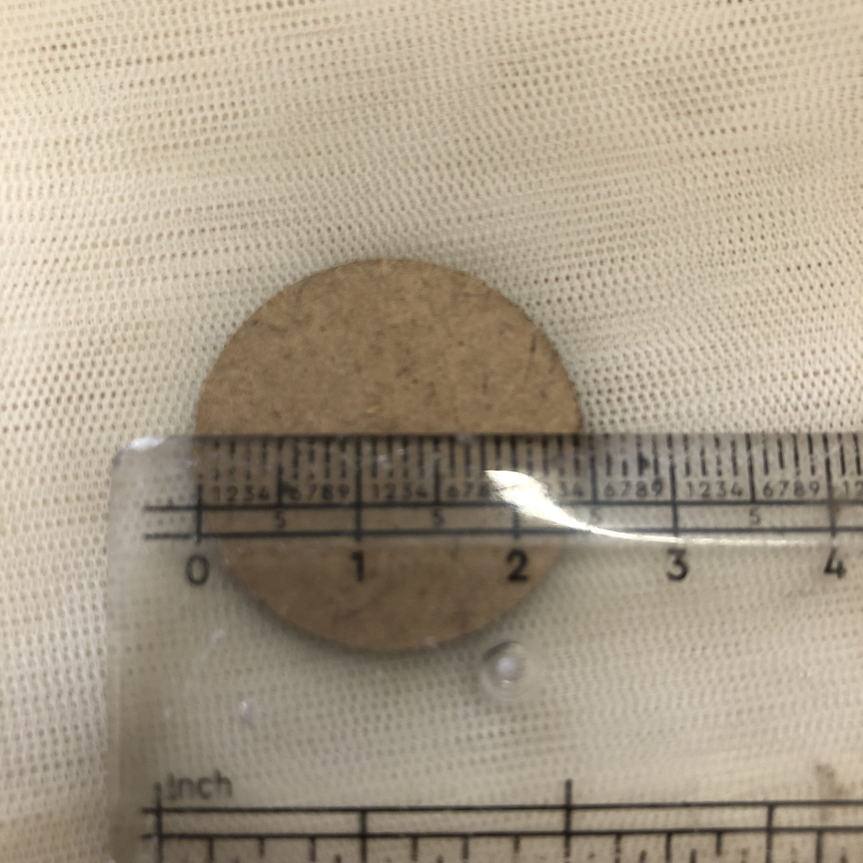 Mdf - 1 Inch Round