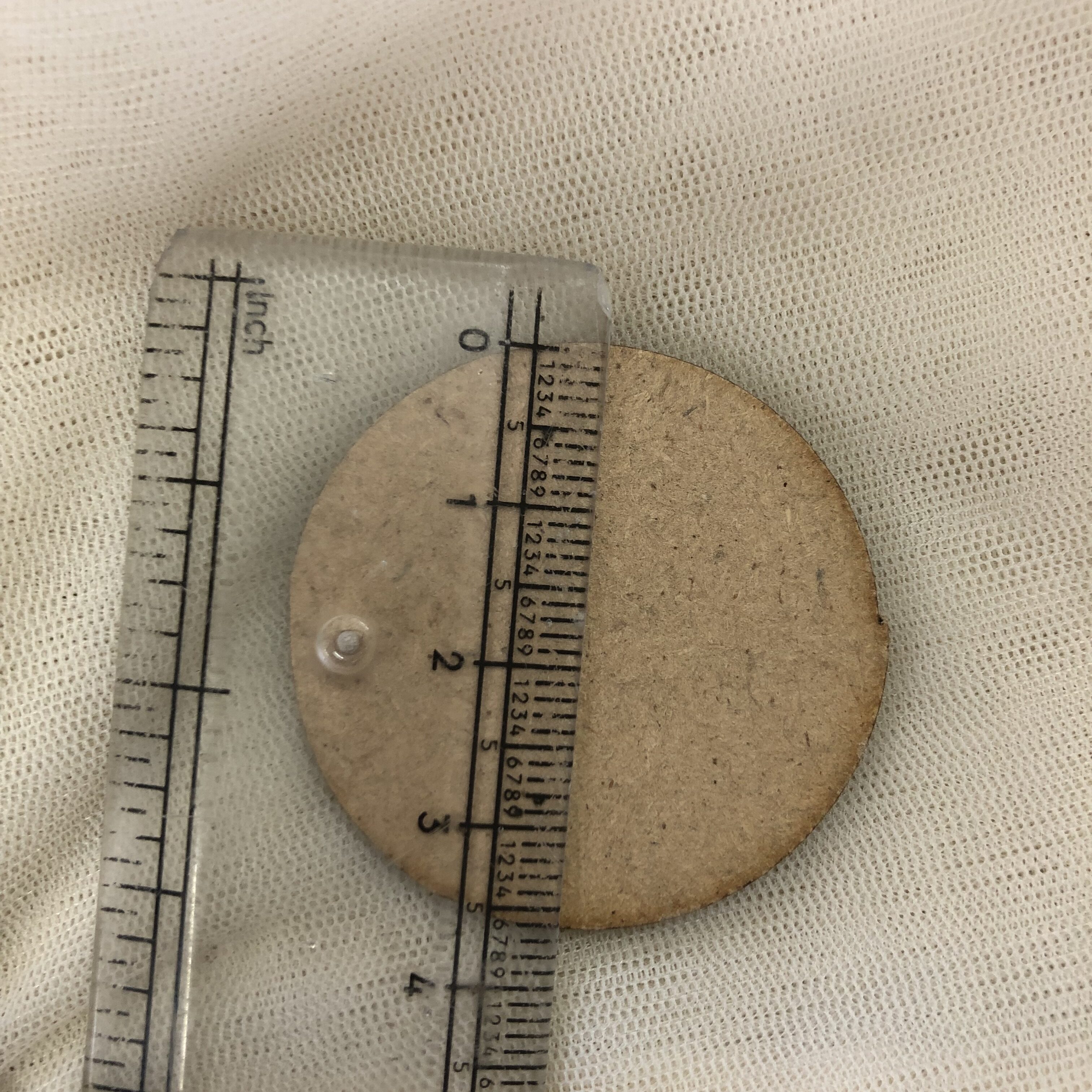 Mdf - 1.5 IInch round