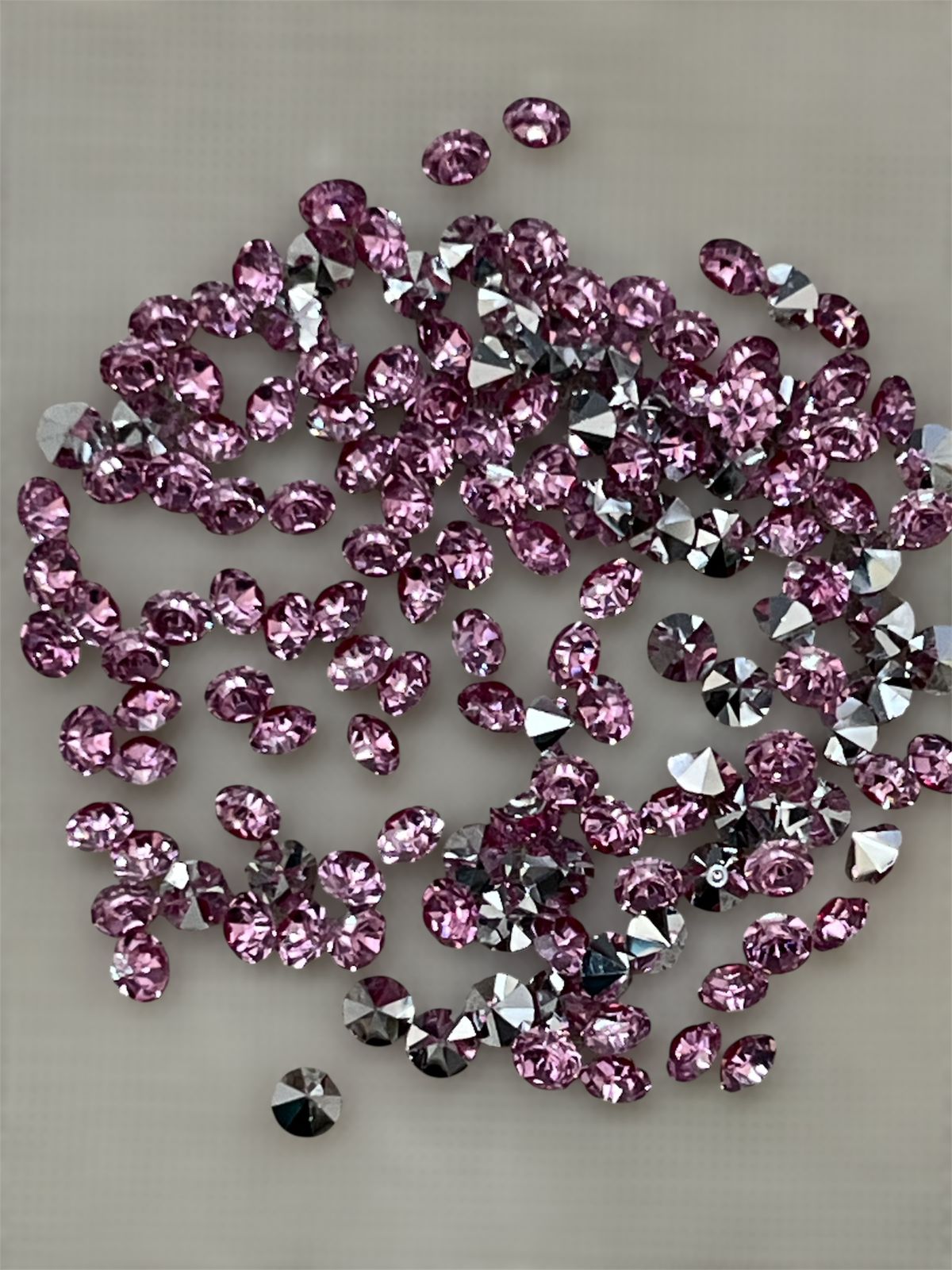 Zircon Plastic - Baby Pink