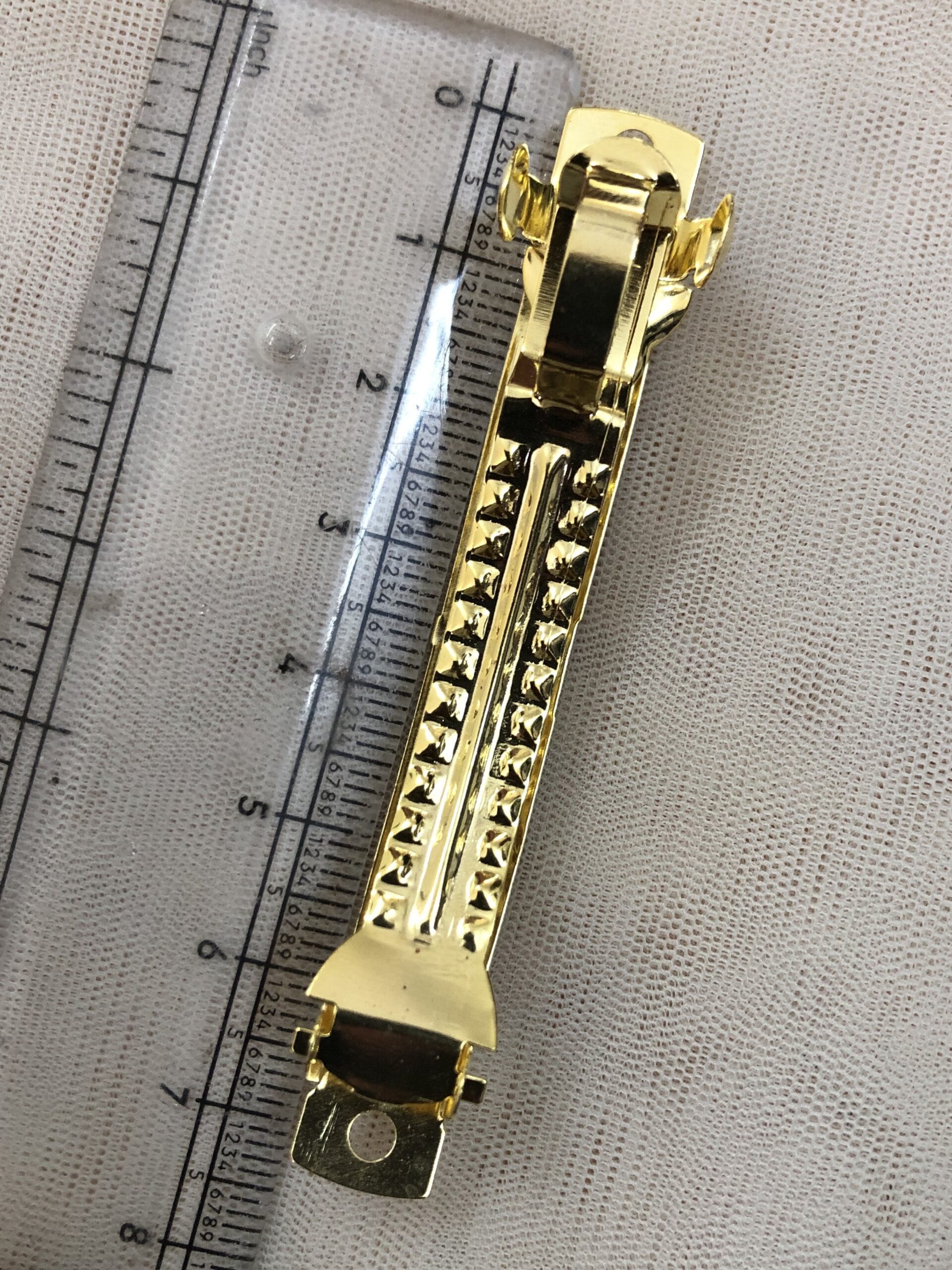 Center Clip Gold - 6.5cm