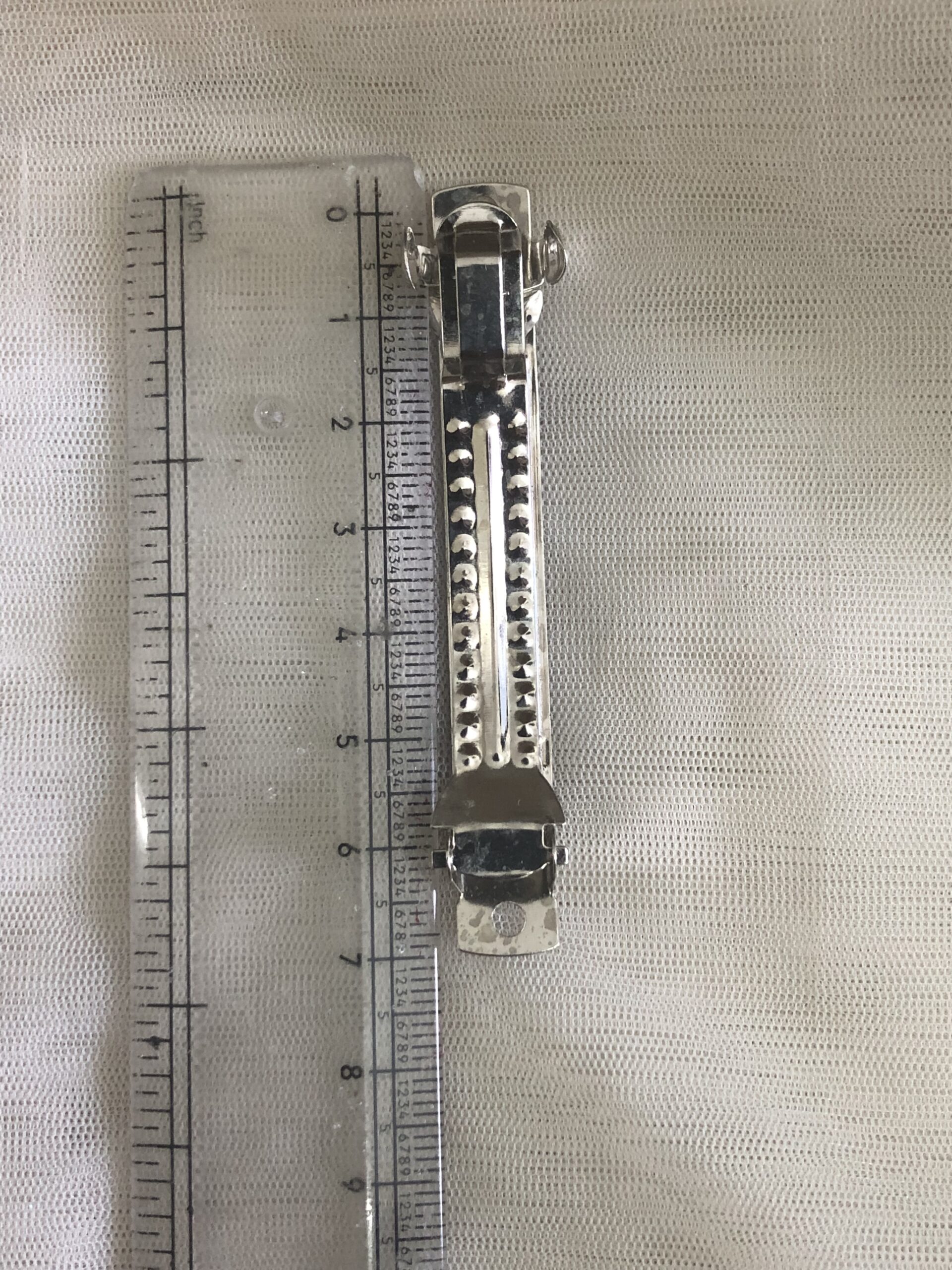 Silver Center Clip