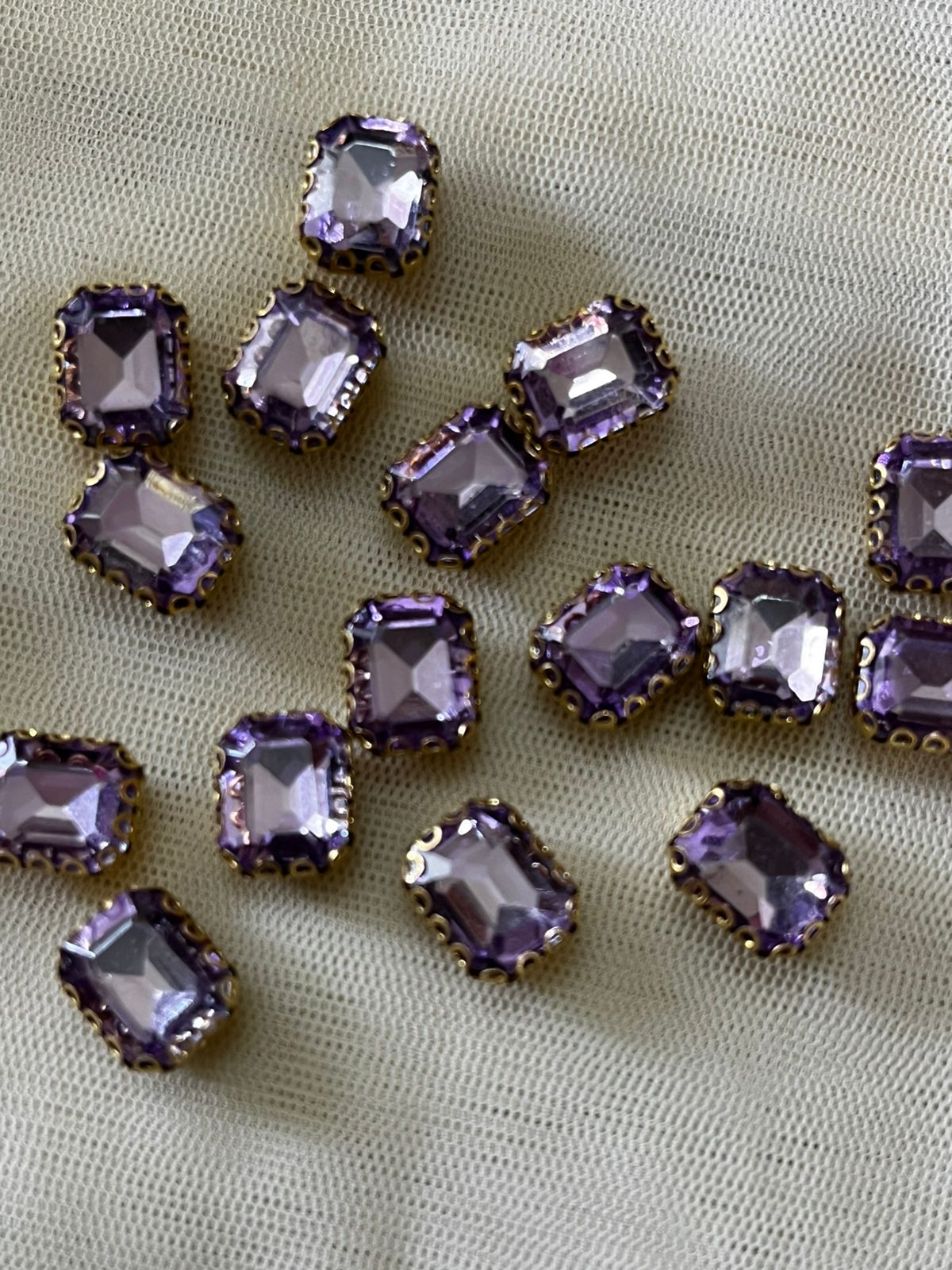 Rectangle Small Clipstone(10\8) - Lavender