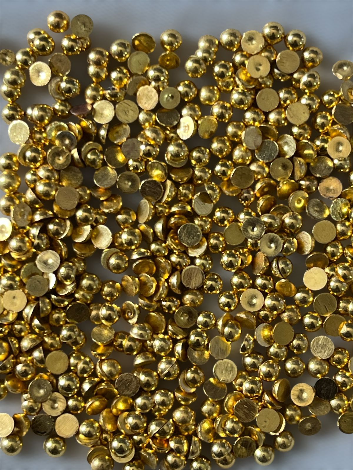 Half Pearls - Gold 4m