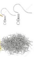 Ear Hooks - Silver