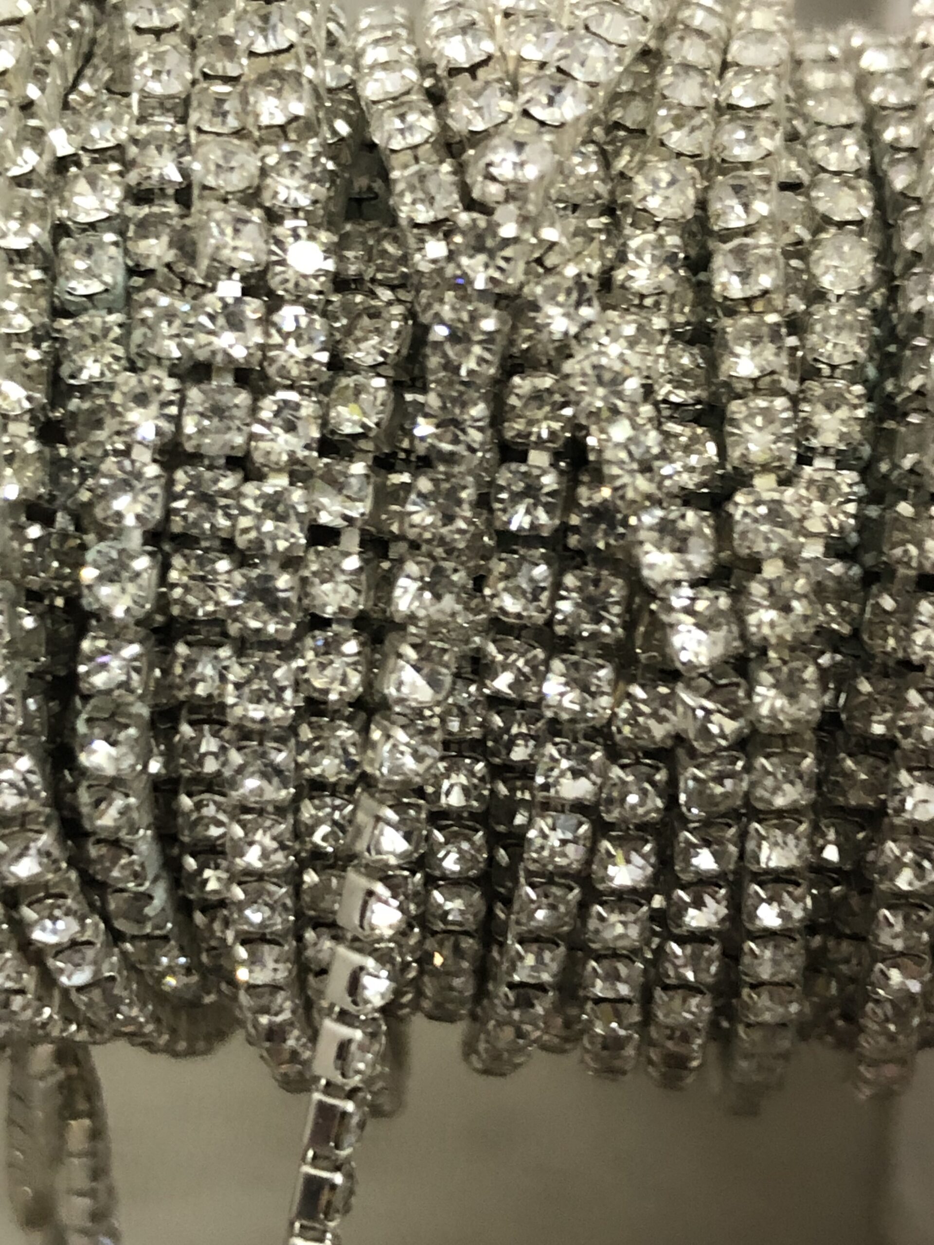 Stone Chain -Silver