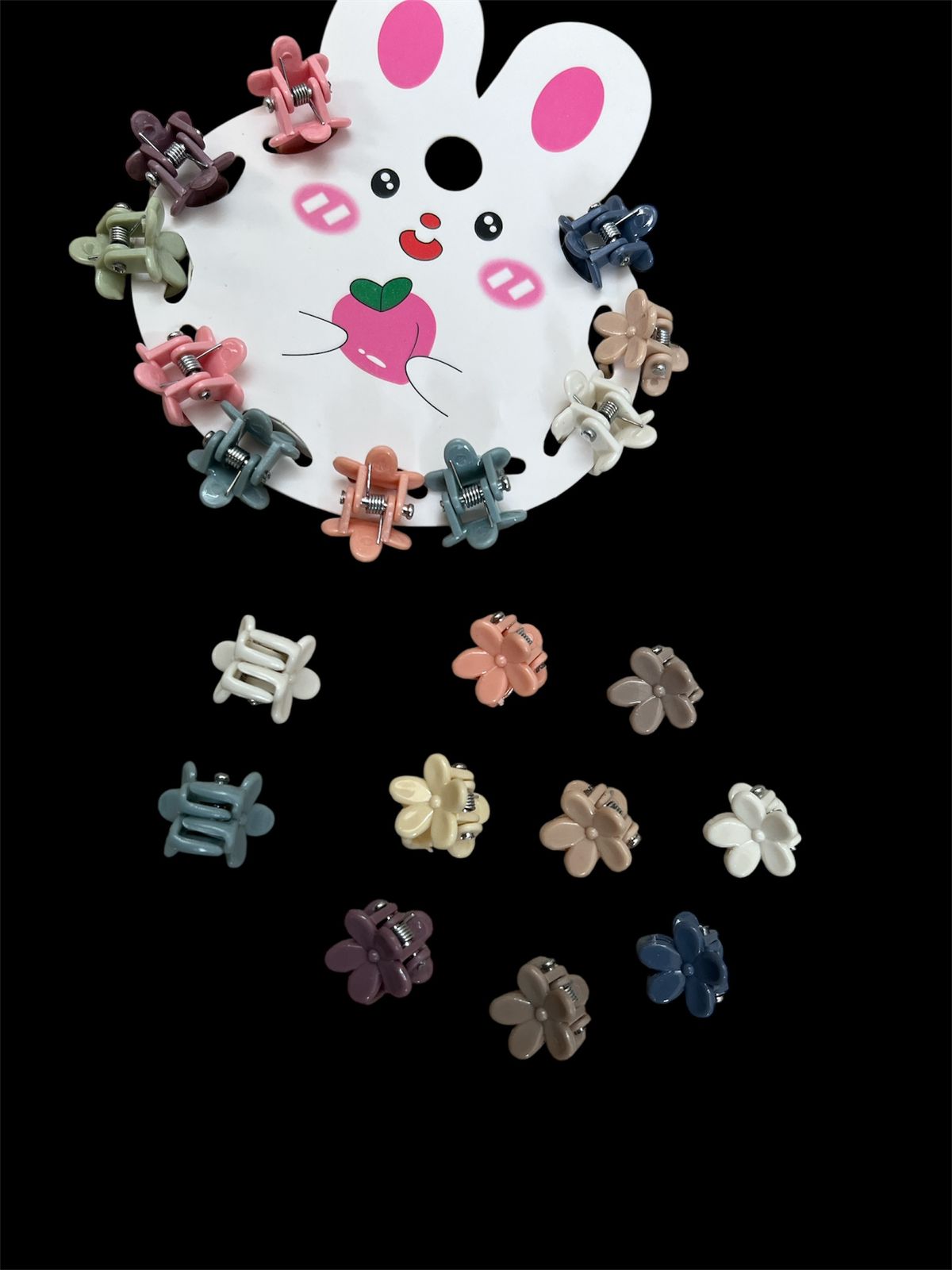 Flower Claw Clip(Small) 1Card