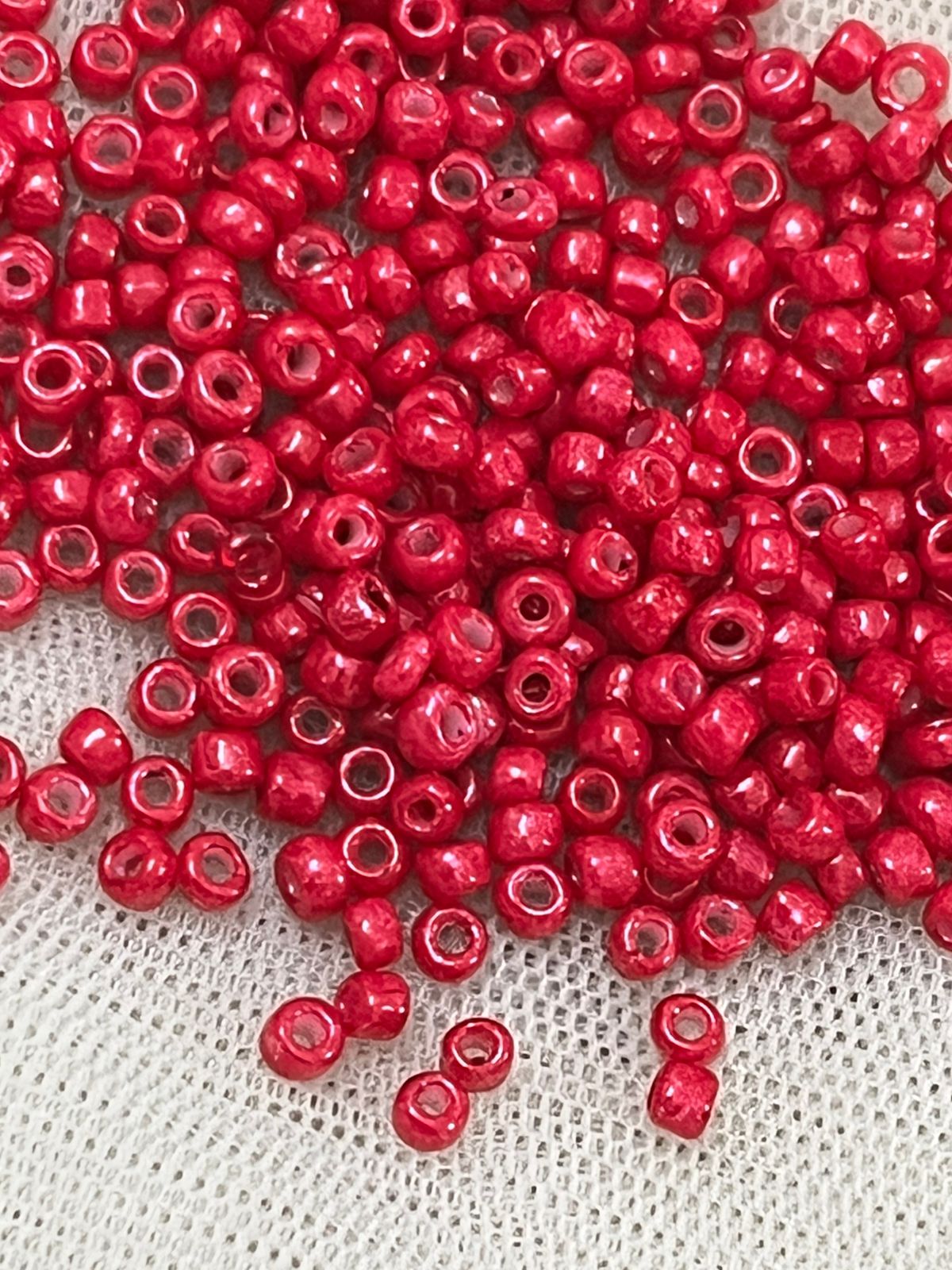 Sugar Beads - Ruby Red