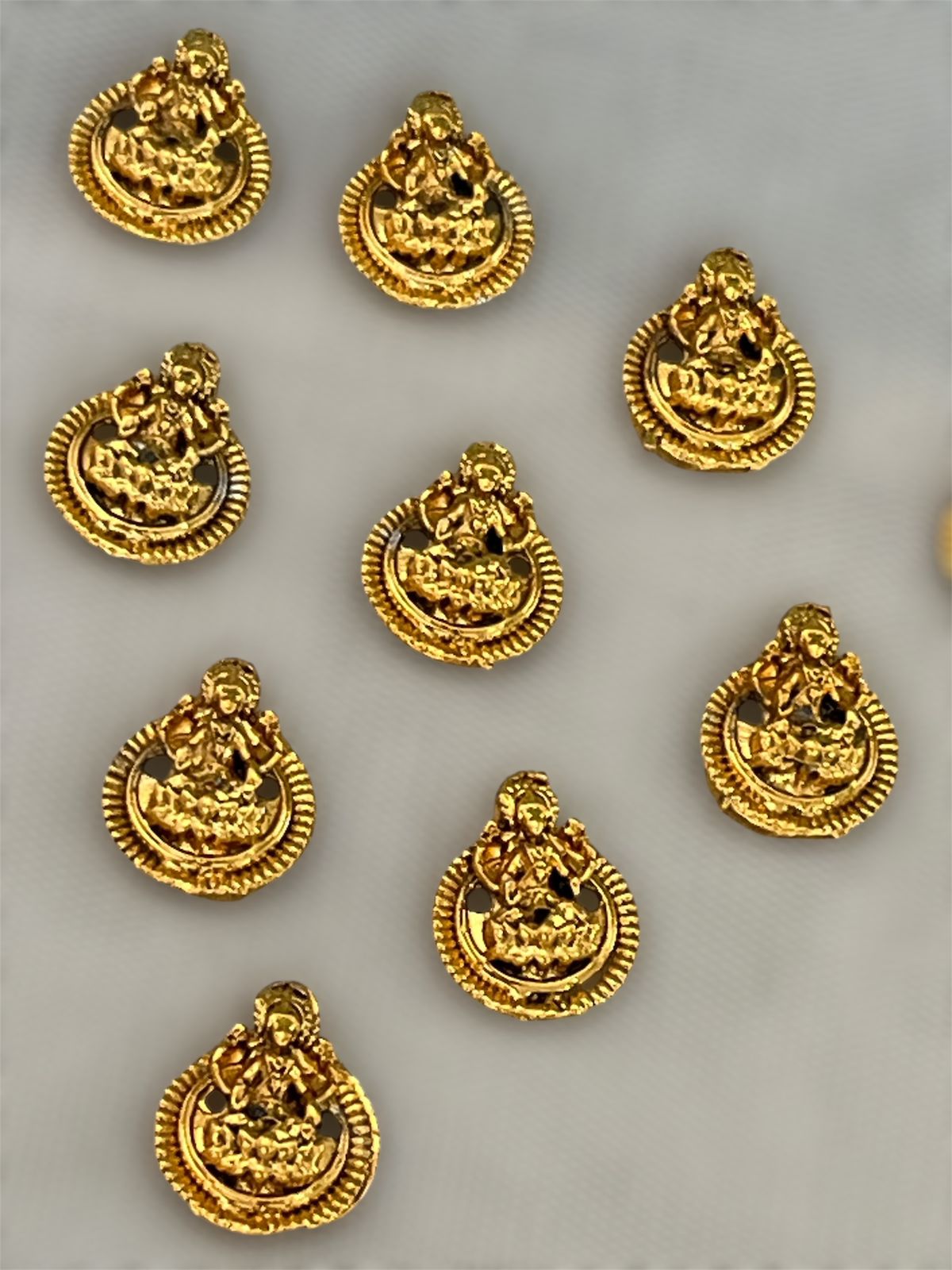 Lakshmi(Round) Antique Charms