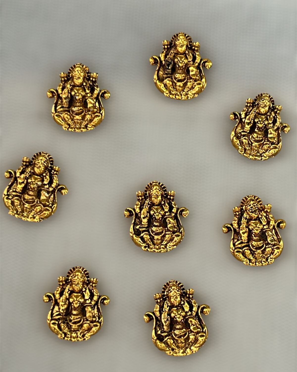 Lakshmi(Flat) Antique Charms