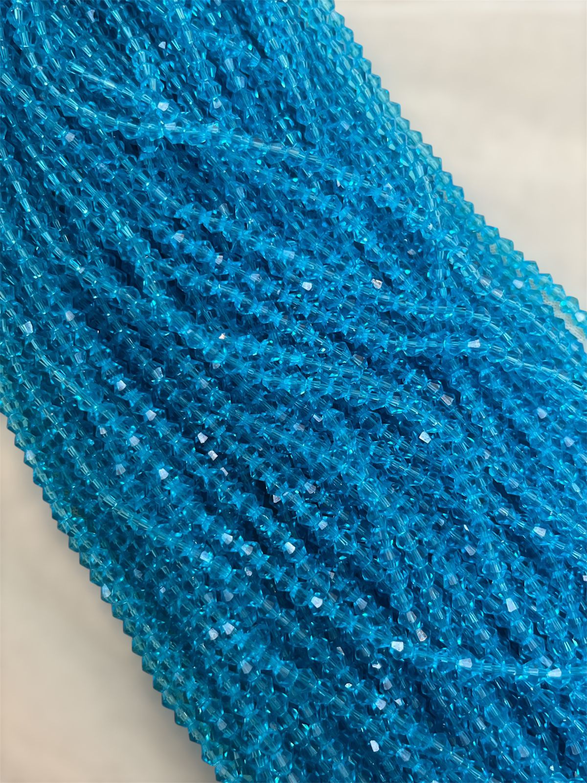 Bicone crystal Beads