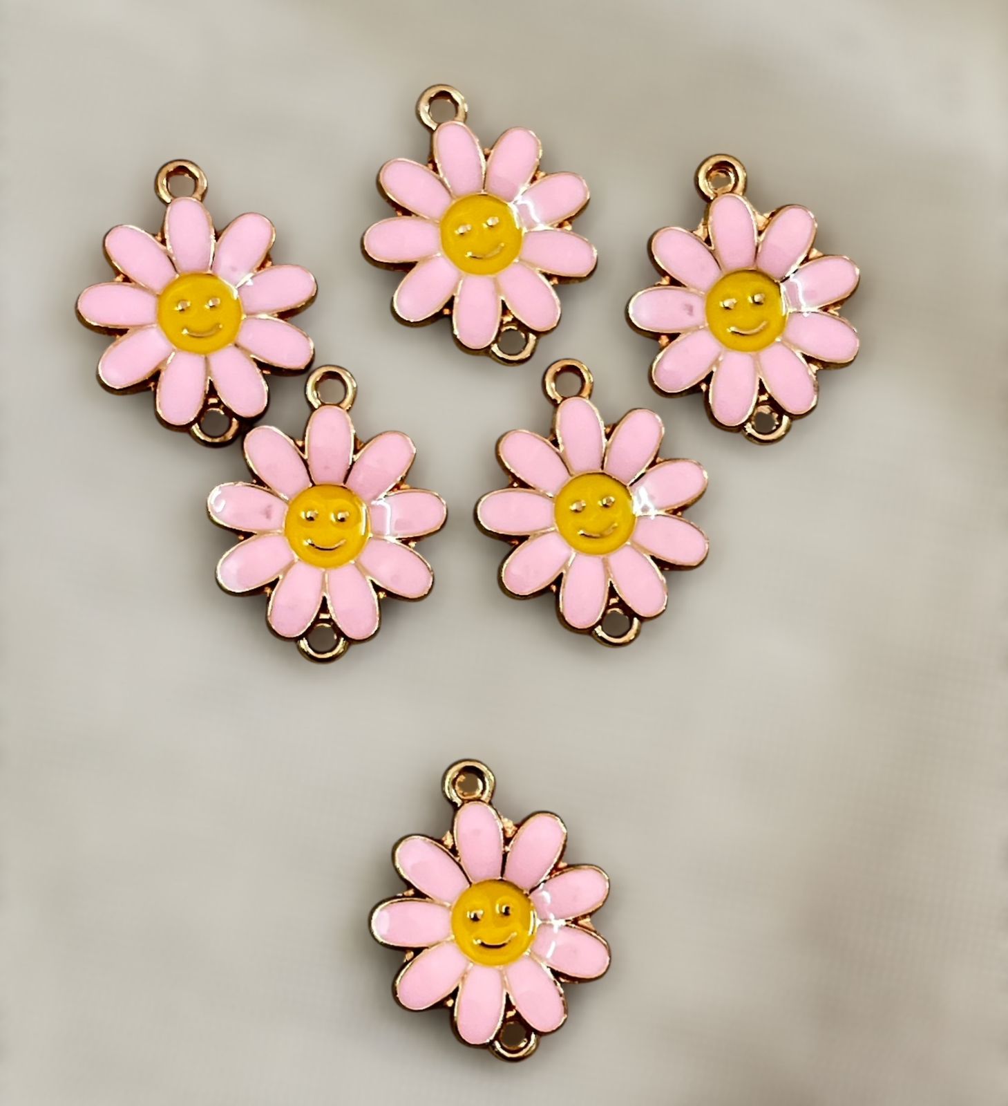2 Loop Flower Charms
