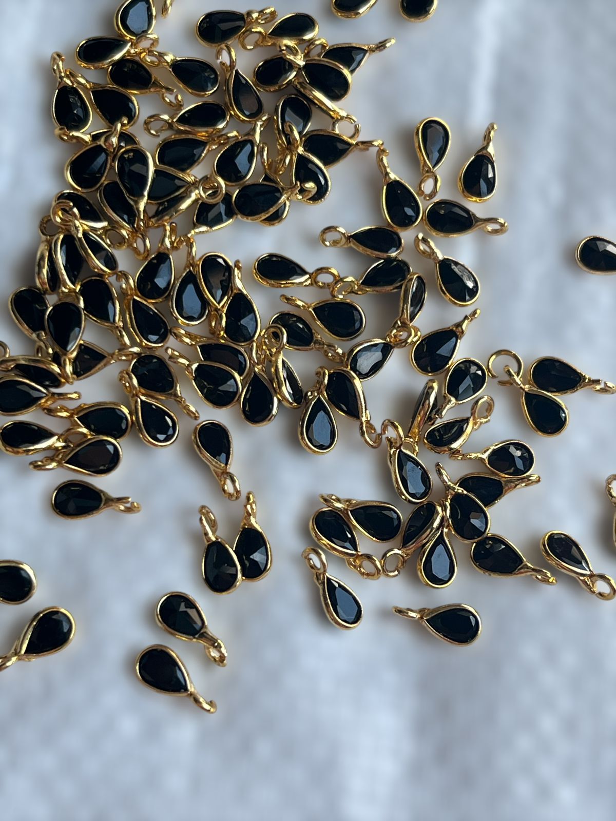 Polki Drops - Black
