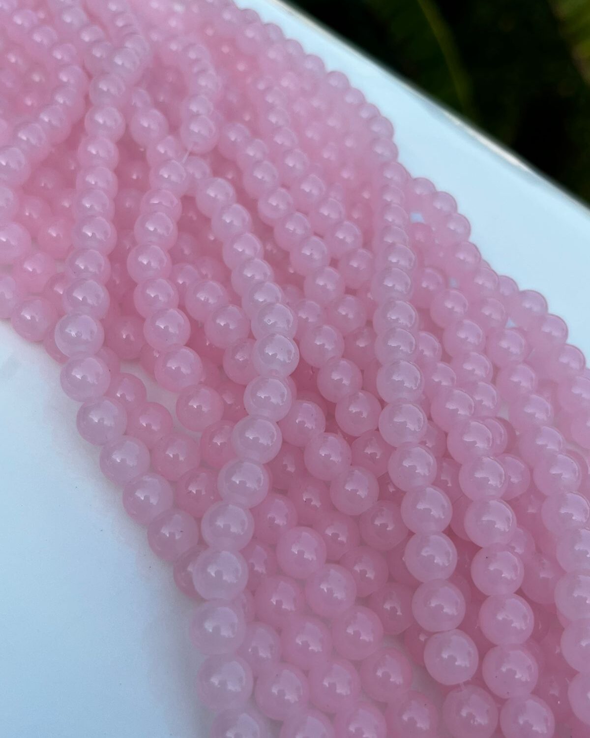 Baby Pink Light- Jelly Beads-full string