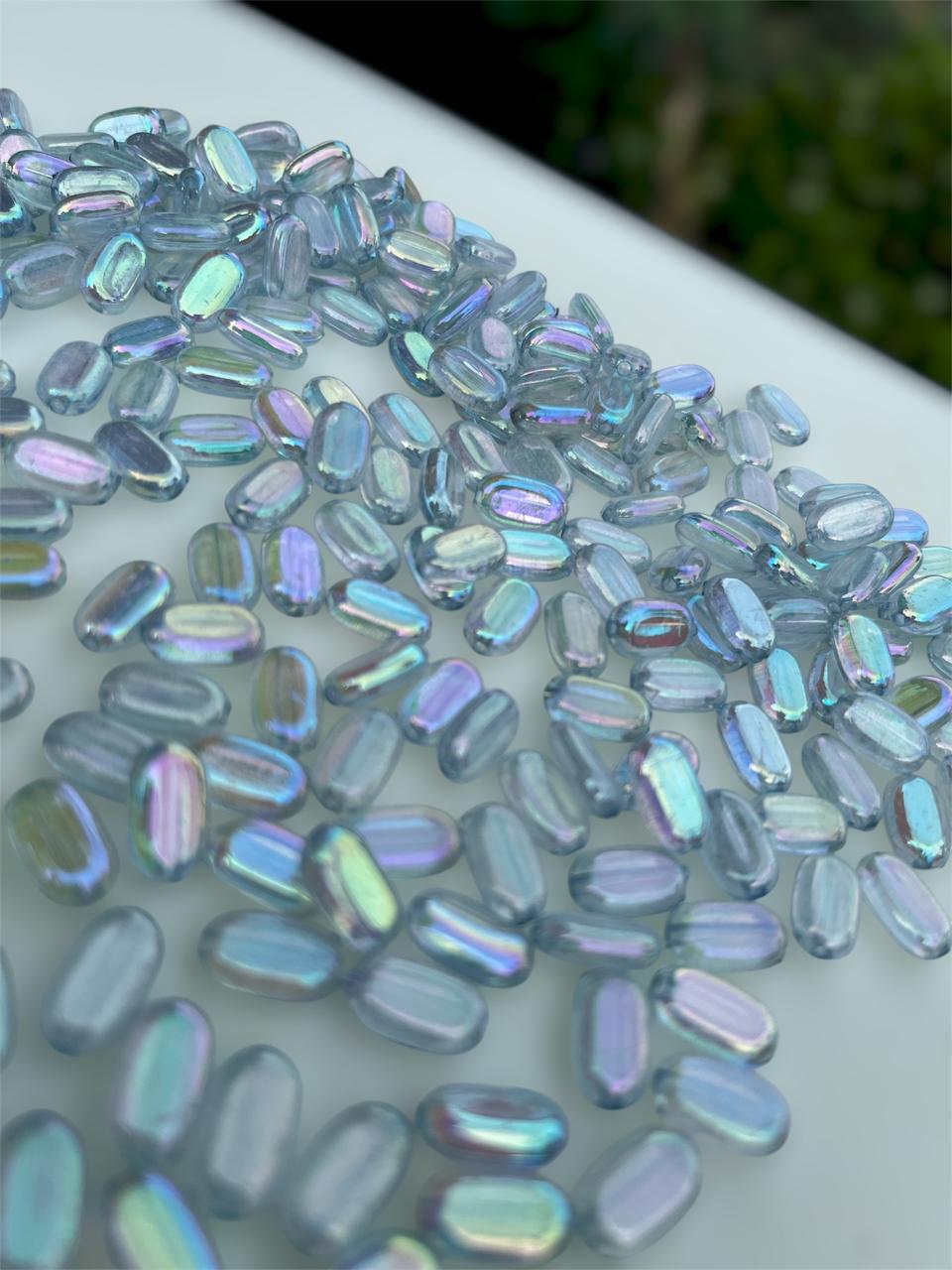 Tablet Beads-Light Skyblue