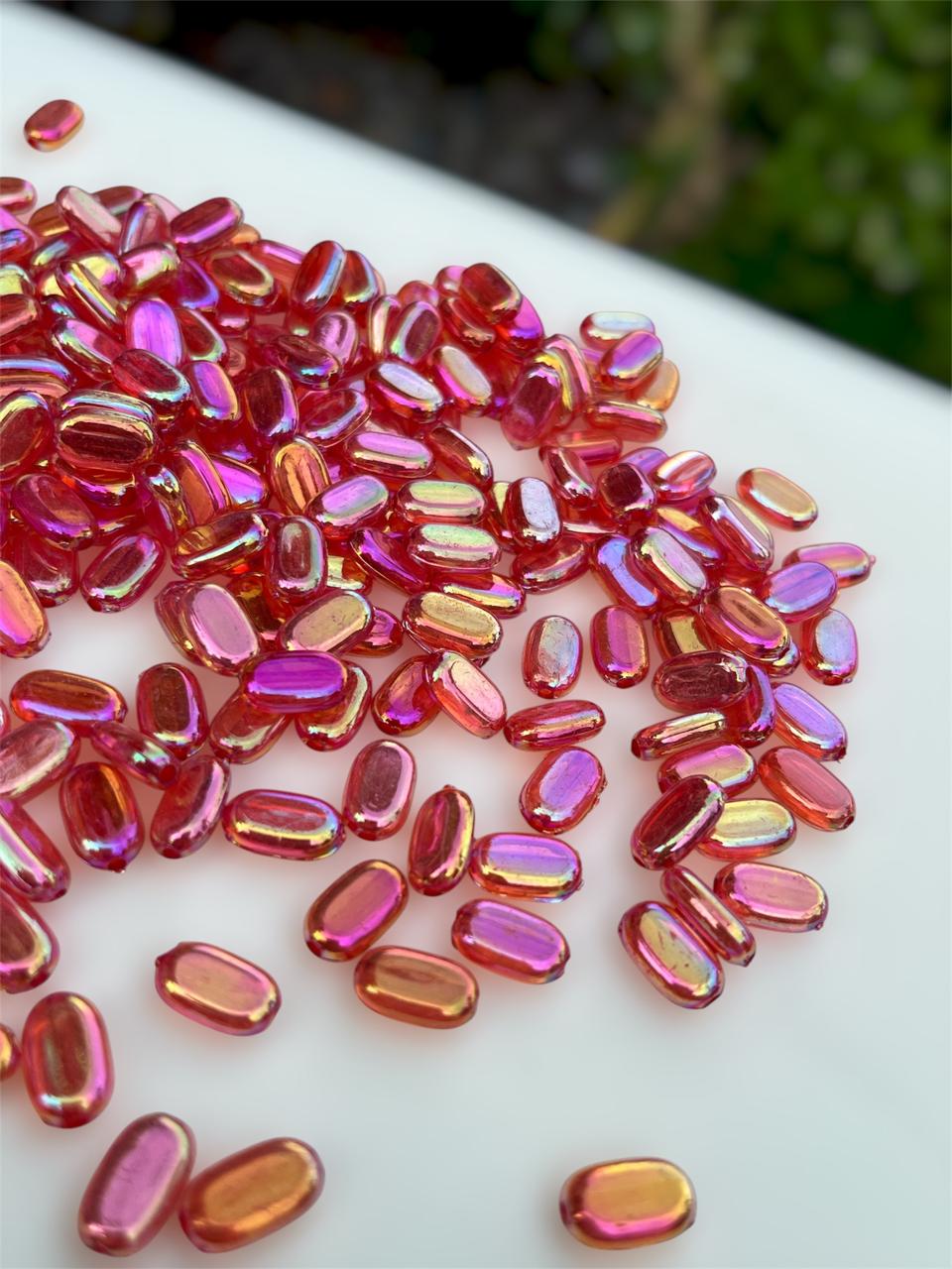 Tablet Beads-Red